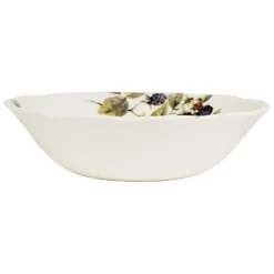 Fabrique de Styles Plats Et Saladiers>Saladier en faïence blanche d23.6cm - Meredith Multicolore