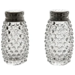 Fabrique de Styles Salières Et Poivrières>Saliere poivriere en verre -perloa Transparent