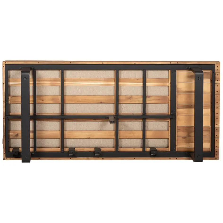 Fabrique de Styles Salons De Jardin|Jardin>Salon de jardin d'angle en bois 5 places beige - Feros Ecru