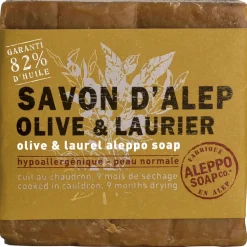 Fabrique de Styles Savon Solide>Savon alep olive & laurier 200g Brun