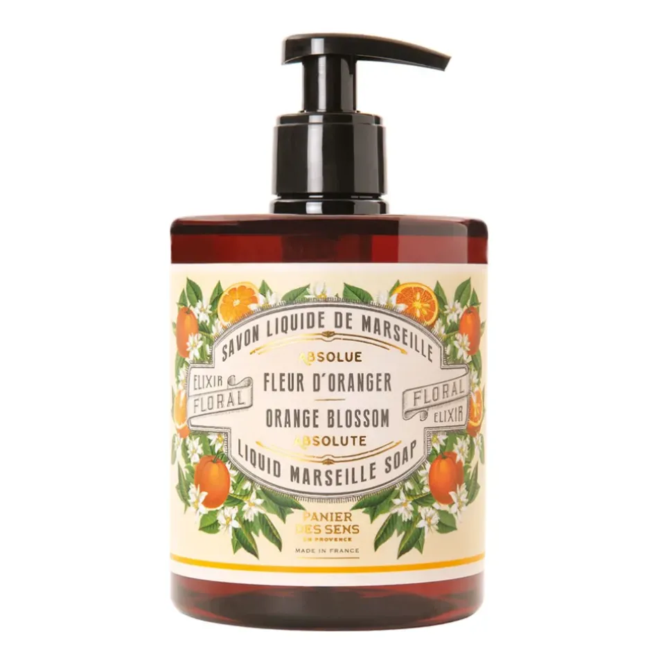 Fabrique de Styles Savon Liquide>Savon liquide de marseille 500ml - les absolues - fleur d'oranger Multicolore