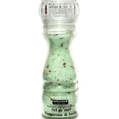 Fabrique de Styles Condiments Et Épices>Sel de mer saveurs parmesan et basilic