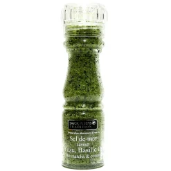 Fabrique de Styles Condiments Et Épices>Sel saveurs de yuzu, basilic thaï et coriandre