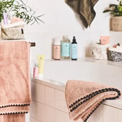 Fabrique de Styles Serviettes De Bain>Serviette de bain en coton 90x140cm - Issey Cimarron