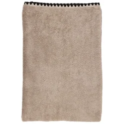 Fabrique de Styles Serviettes De Bain>Serviette de toilette en coton couleur lin 50x100cm - Issey