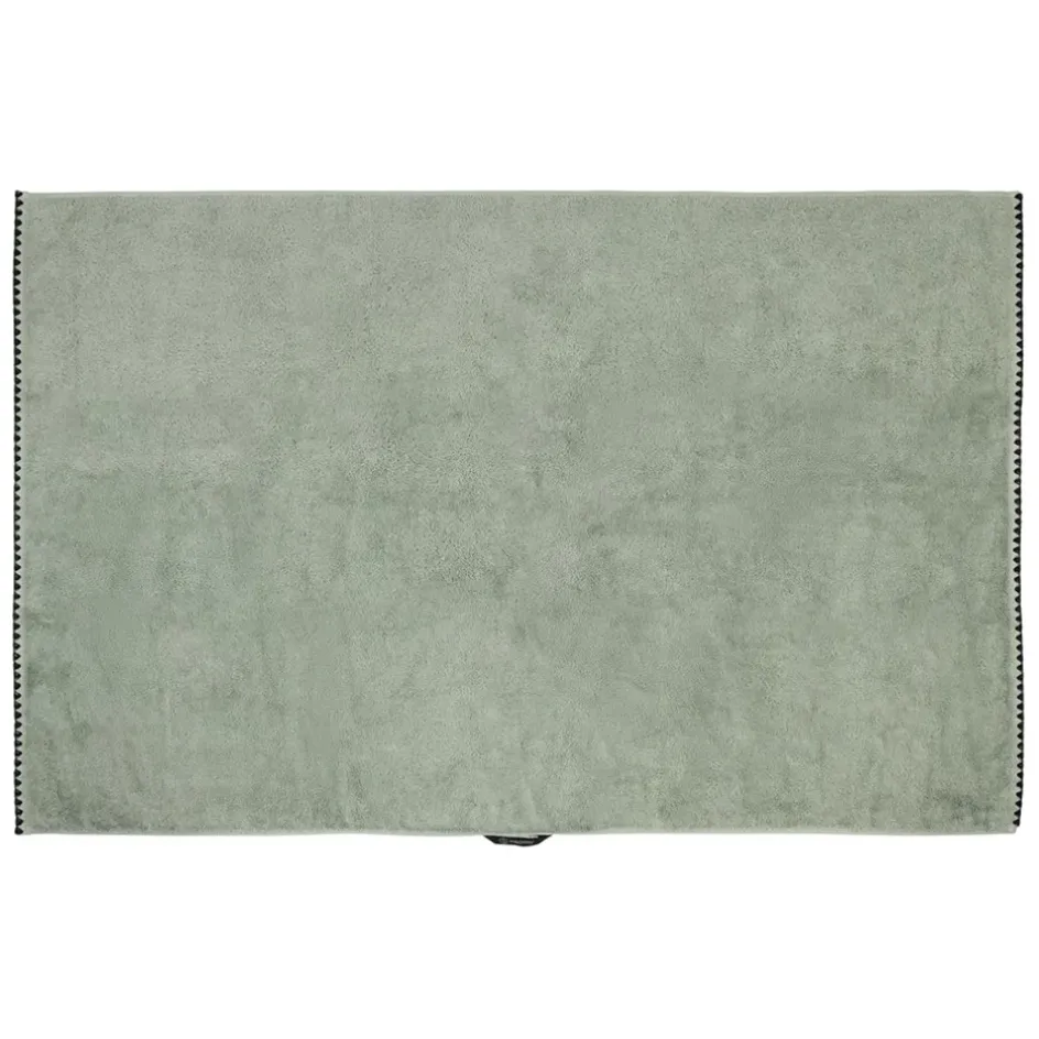 Fabrique de Styles Serviettes De Bain>Serviette de toilette invite en coton celadon 30x50cm - Issey Vert d'eau
