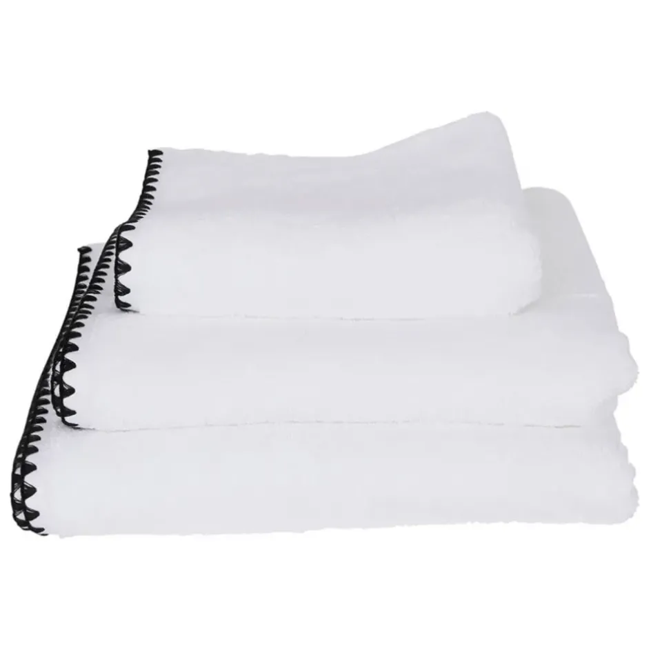 Fabrique de Styles Serviettes De Bain>Serviette en coton 30x50cm - Issey Blanc