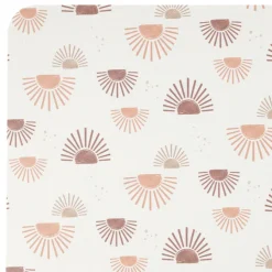 Fabrique de Styles Sets De Table>Set de table écru et - sweet leaves Terracotta