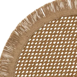 Fabrique de Styles Sets De Table>Set de table en papier 38x38cm - Franja Naturel