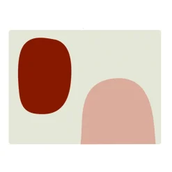 Fabrique de Styles Sets De Table>Set de table rectangle decoupage Nude