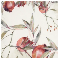 Fabrique de Styles Sets De Table>Set de table rectangle en coton motif grenade 50x38cm - Grenadier Naturel