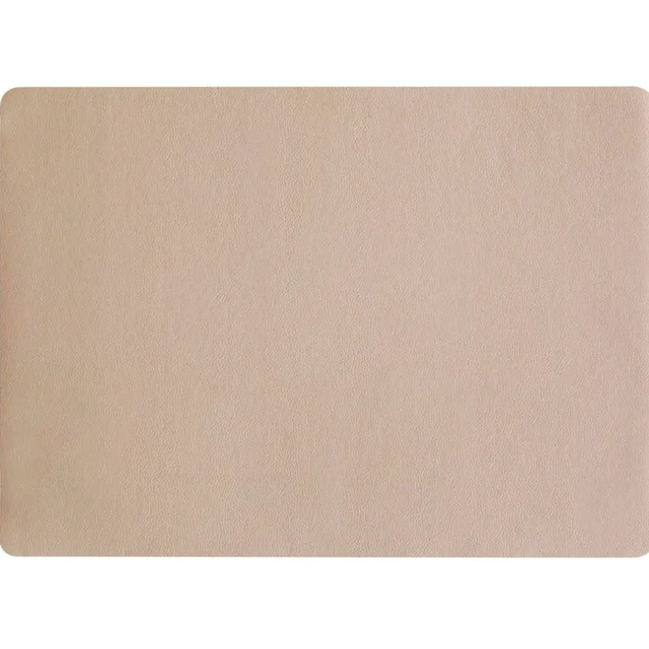 Fabrique de Styles Sets De Table>Set de table rectangle simili cuir 46x33cm - Optic Beige