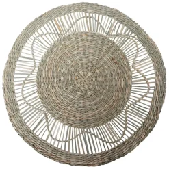 Fabrique de Styles Sets De Table>Set de table rond milos - d35cm Naturel