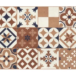 Fabrique de Styles Sets De Table>Set de table seinne en vinyle formes 30x40cm Marron