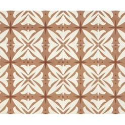 Fabrique de Styles Sets De Table>Set de table sienne en vinyle formes 30x40cm Marron