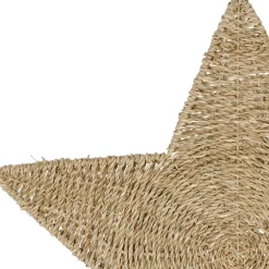 Fabrique de Styles Sets De Table>Set de table étoile en jonc de mer 44.5x44.5cm - Borneo Naturel