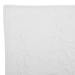 Fabrique de Styles Sets De Table>Set table boutis 48x34cm coton Blanc