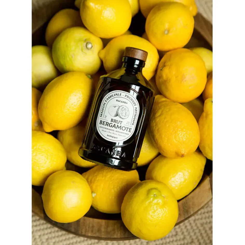 Fabrique de Styles Boissons Non Alcoolisés>Sirop Brut de Bergamote - 400 ml Ambre