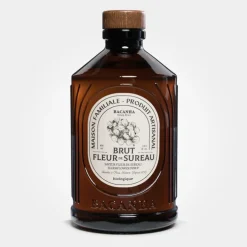 Fabrique de Styles Boissons Non Alcoolisés>Sirop Brut de Fleur de Sureau - 400 ml Ambre
