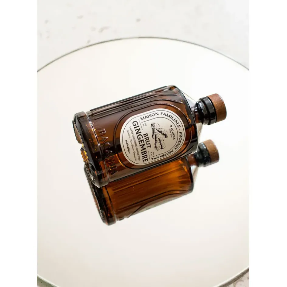 Fabrique de Styles Boissons Non Alcoolisés>Sirop brut de gingembre 400ml Ambre