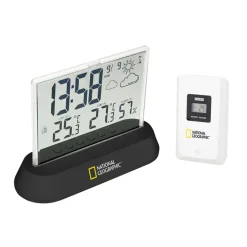 Fabrique de Styles Voyage Et Exploration>Station météo transparente Noir