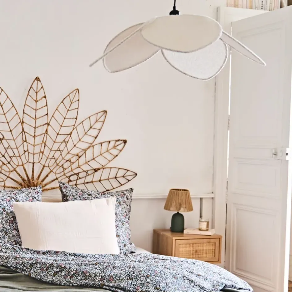 Fabrique de Styles Suspensions>Suspension bouclette écru d70cm Ecru