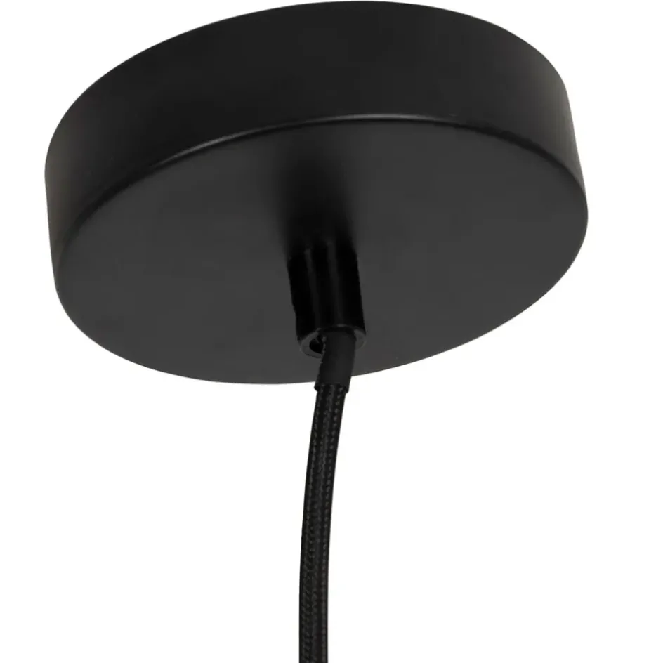 Fabrique de Styles Suspensions>Suspension en bambou et fer 82x80cm - Bambou Naturel