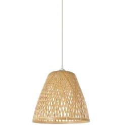 Fabrique de Styles Suspensions>Suspension en bambou l30cm - conique Naturel
