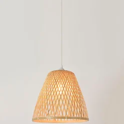 Fabrique de Styles Suspensions>Suspension en bambou l30cm - conique Naturel