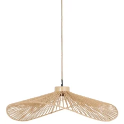 Fabrique de Styles Suspensions>Suspension en corde de papier l71cm - calyp Naturel