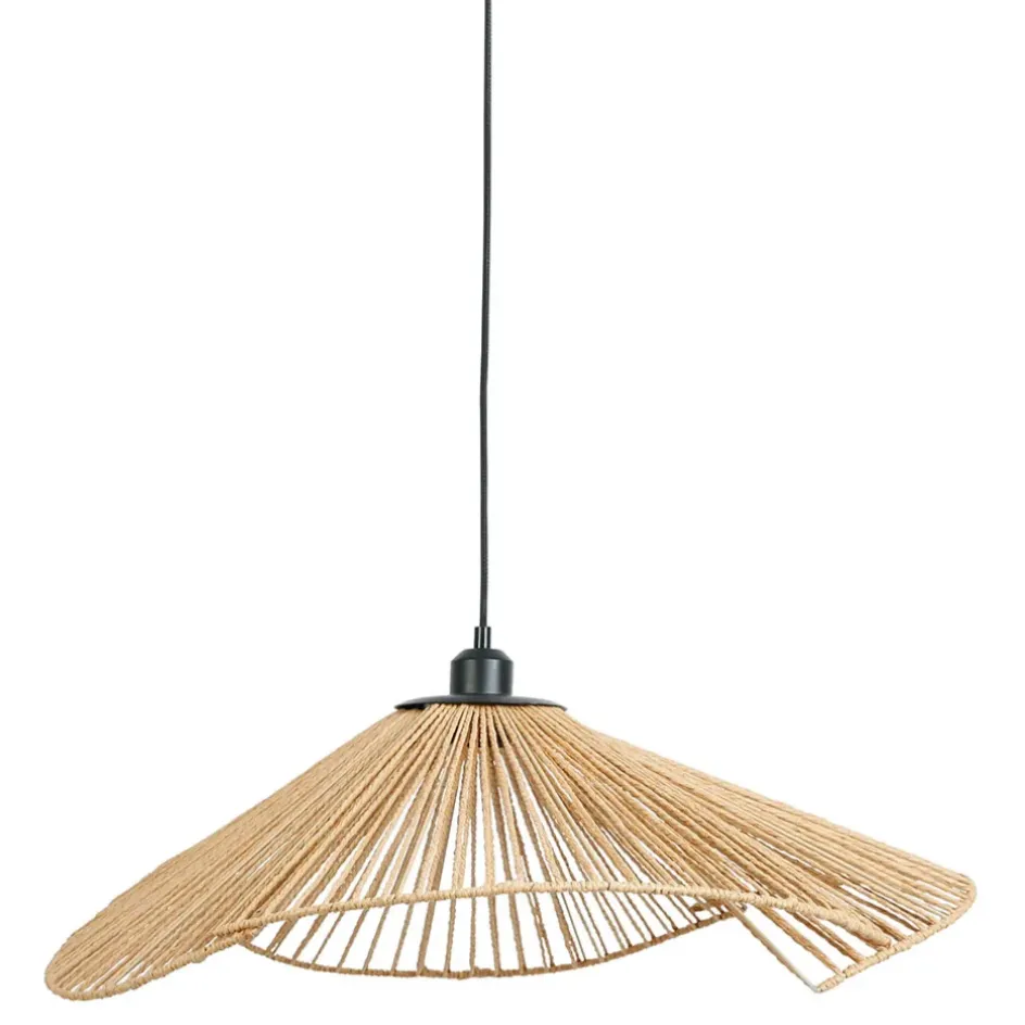 Fabrique de Styles Suspensions>Suspension en corde de papaier d63cm - Calyp Naturel