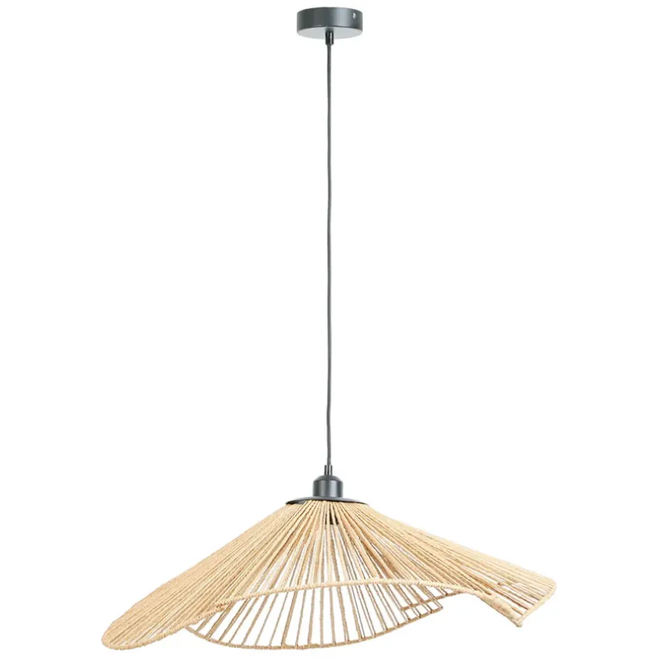 Fabrique de Styles Suspensions>Suspension en corde de papaier d63cm - Calyp Naturel
