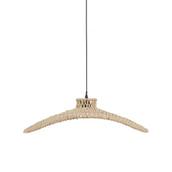 Fabrique de Styles Suspensions>Suspension en corde de papier d50cm - calyp Naturel