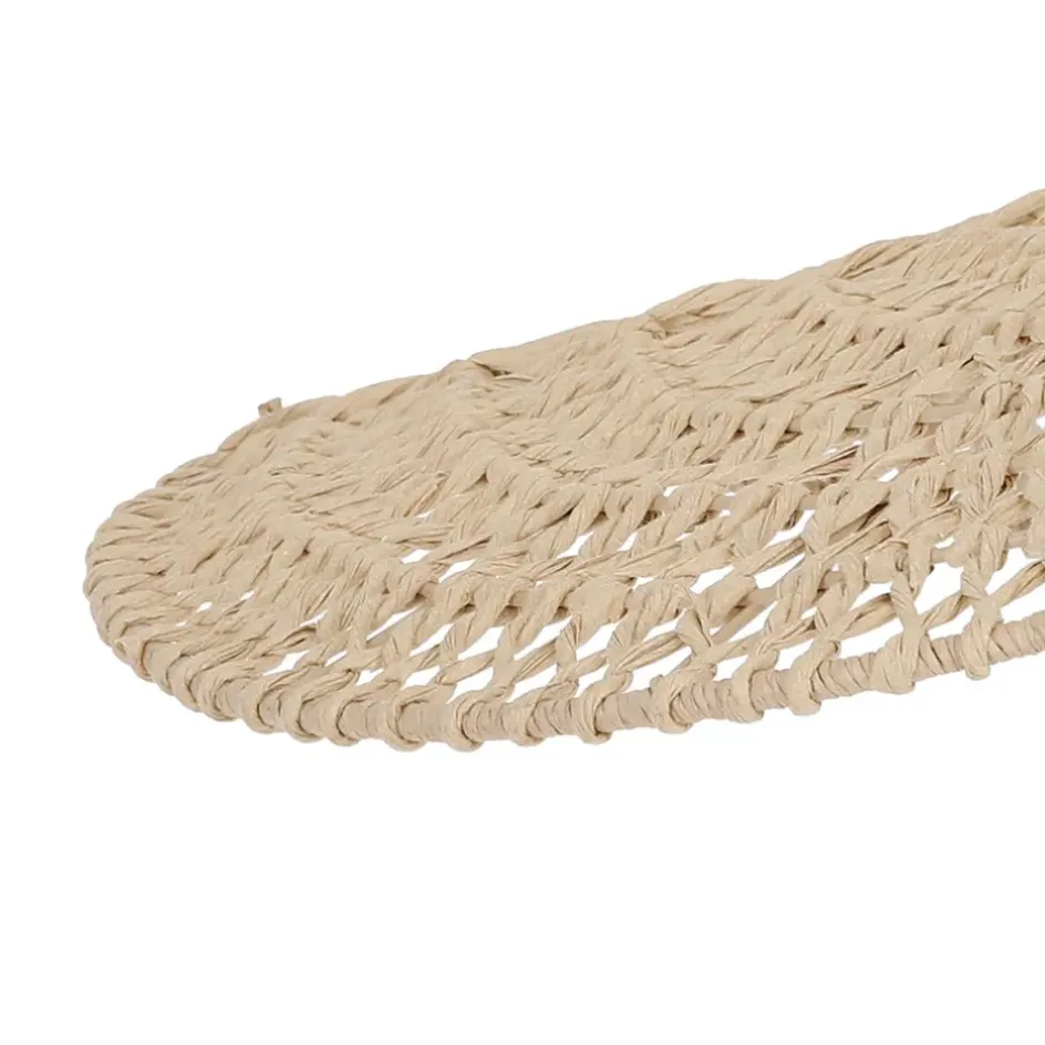 Fabrique de Styles Suspensions>Suspension en corde de papier d50cm - calyp Naturel