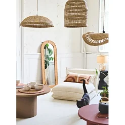 Fabrique de Styles Suspensions>Suspension en jonc de mer d70cm non électrifiée - Cordlacy Naturel