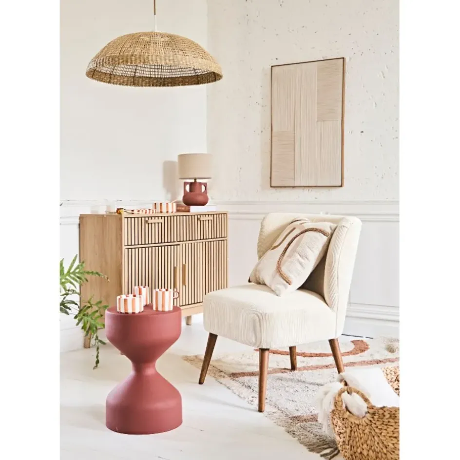 Fabrique de Styles Suspensions>Suspension en jonc de mer d60cm non électrifiée - Cordlacy Naturel