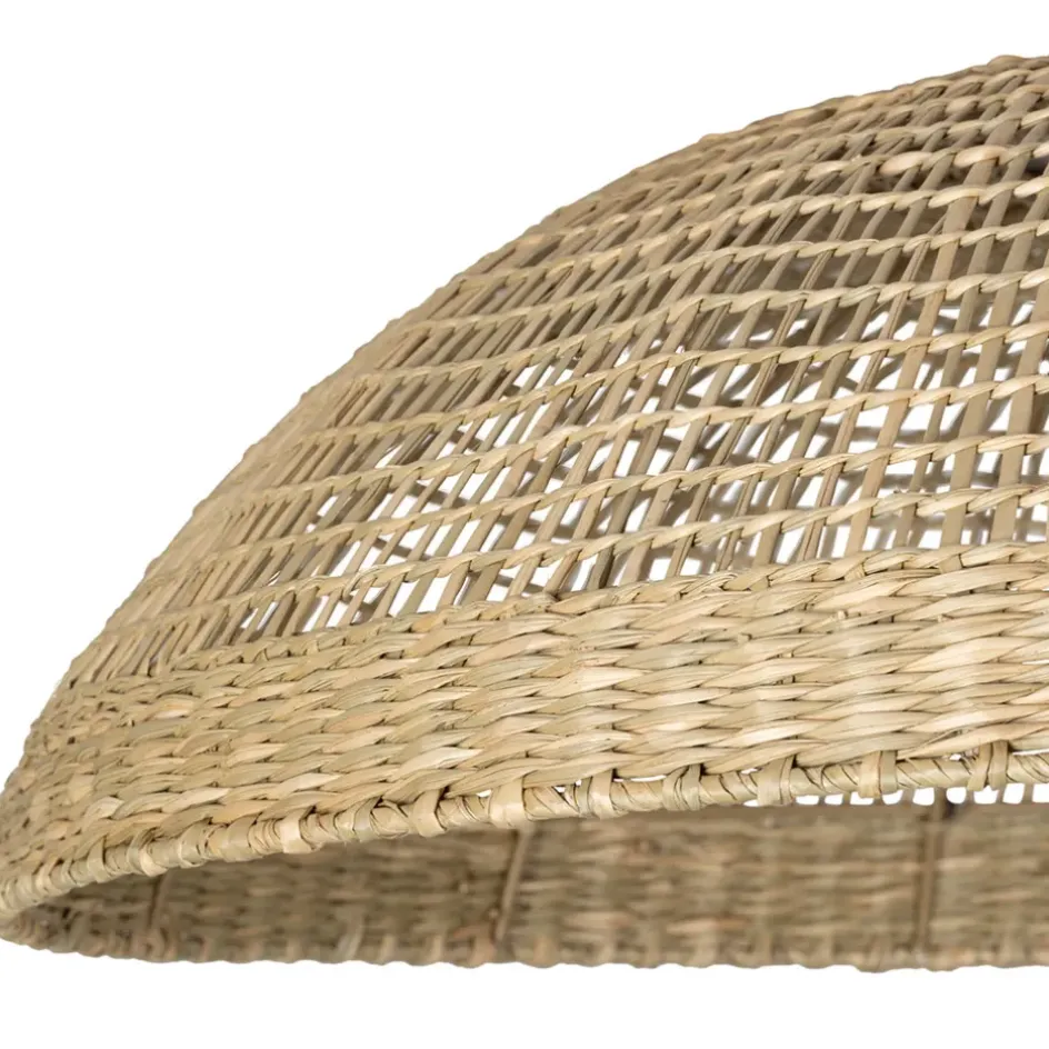 Fabrique de Styles Suspensions>Suspension en jonc de mer d60cm non électrifiée - Cordlacy Naturel