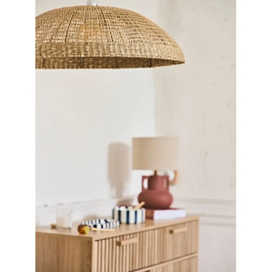 Fabrique de Styles Suspensions>Suspension en jonc de mer d60cm non électrifiée - Cordlacy Naturel