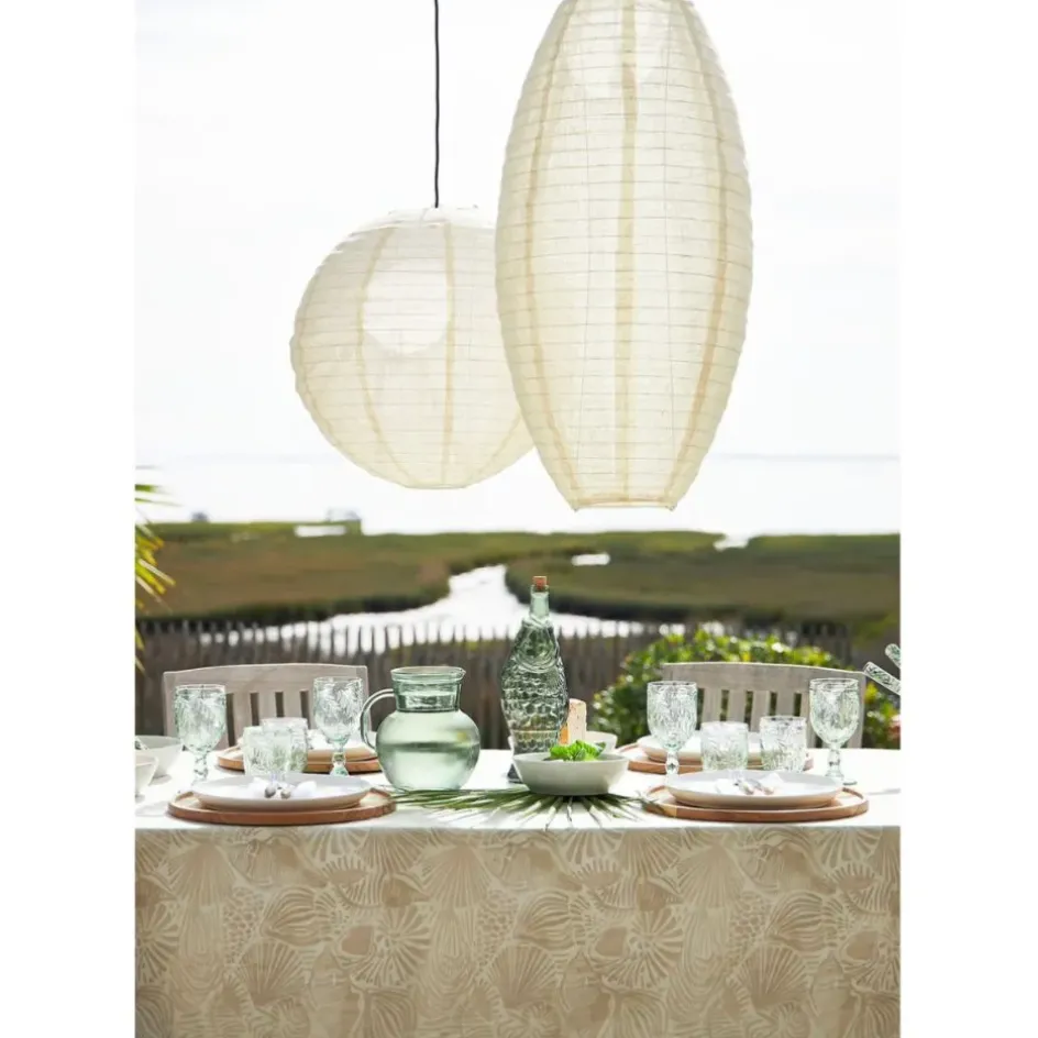 Fabrique de Styles Suspensions>Suspension en jute écru h79cm - Ramille Ecru