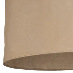 Fabrique de Styles Suspensions>Suspension en lin et métal h45cm non électrique - Noho Taupe