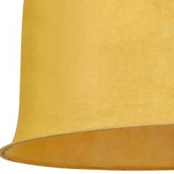 Fabrique de Styles Suspensions>Suspension en lin H45cm non électrifiée - Noho Moutarde