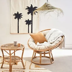 Fabrique de Styles Suspensions>Suspension en osier d70cm Naturel