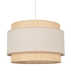 Fabrique de Styles Suspensions>Suspension en raphia et coton d38cm pyla - milo Pila