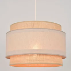 Fabrique de Styles Suspensions>Suspension en raphia et coton d38cm pyla - milo Pila