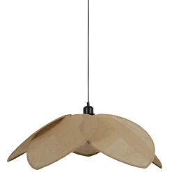 Fabrique de Styles Suspensions>Suspension japandi en jute couleur lin d110cm - Japandi Naturel