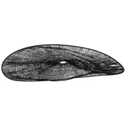 Fabrique de Styles Suspensions>Suspension non electrique en fer naturel et noir d80cm - Organic Naturel, Noir