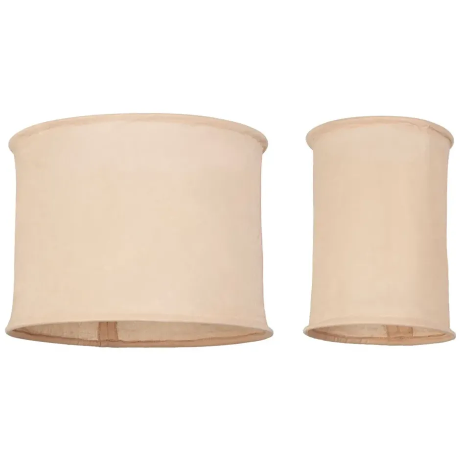 Fabrique de Styles Suspensions>Suspension non électrifiée en lin et coton d45xh35cm - Noho Rose