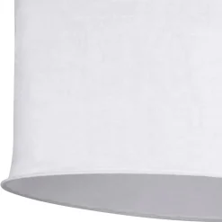 Fabrique de Styles Suspensions>Suspension non électrique en lin et métal h45cm - Noho Ecru