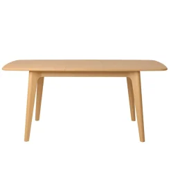 Fabrique de Styles Table De Salle À Manger>Table à manger extensible en placage et chêne 140(+40)X90CM - Sublime Naturel