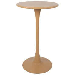 Fabrique de Styles Tables De Jardin|Jardin>Table bar rond en fer d60cm - Lumi Beige